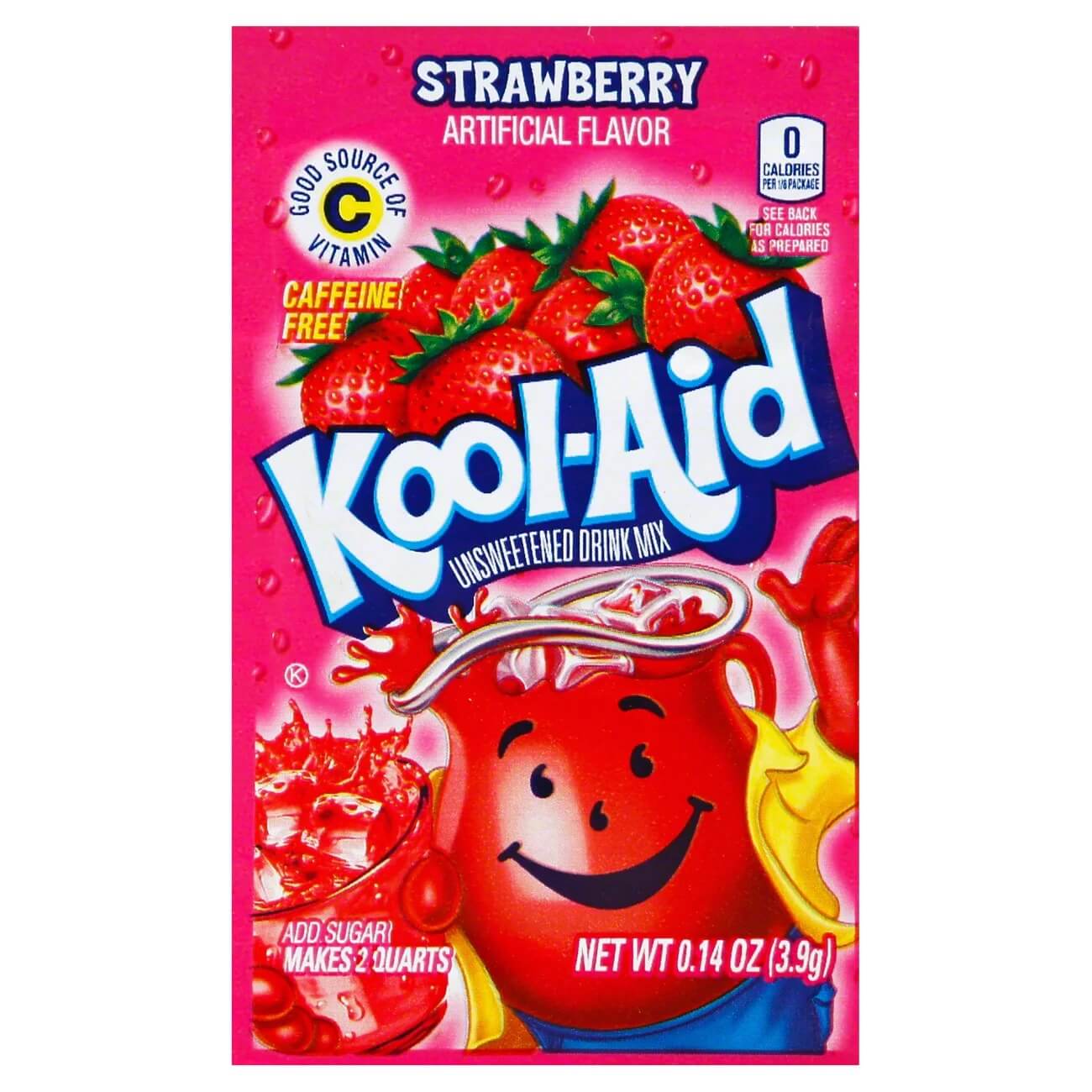 Kool-Aid Soft Drink Mix - Jordgubb 3.9g