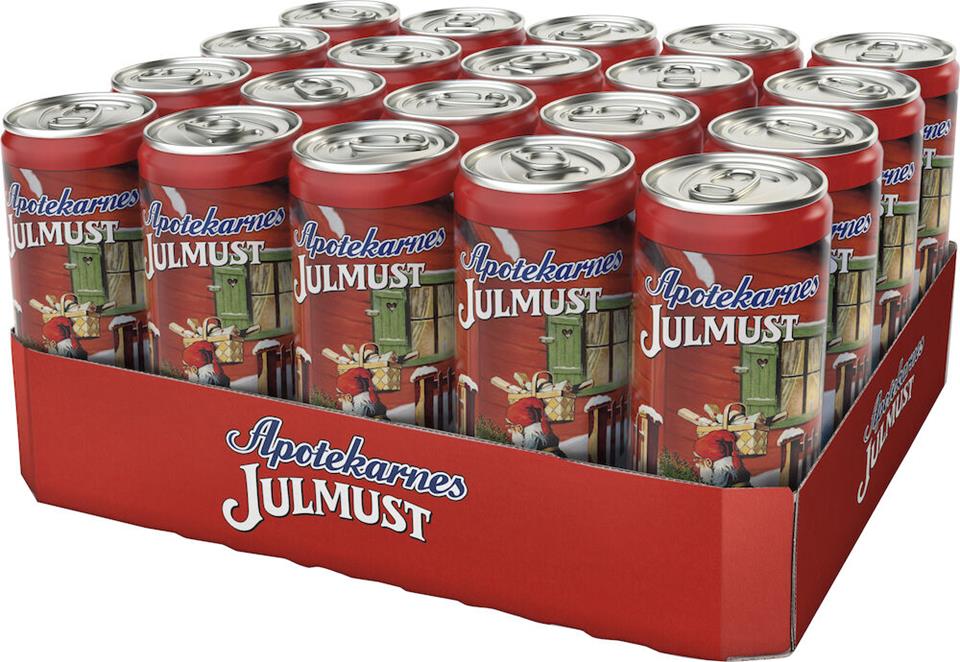 Apotekarnes Julmust 33cl x 20st (helt flak)