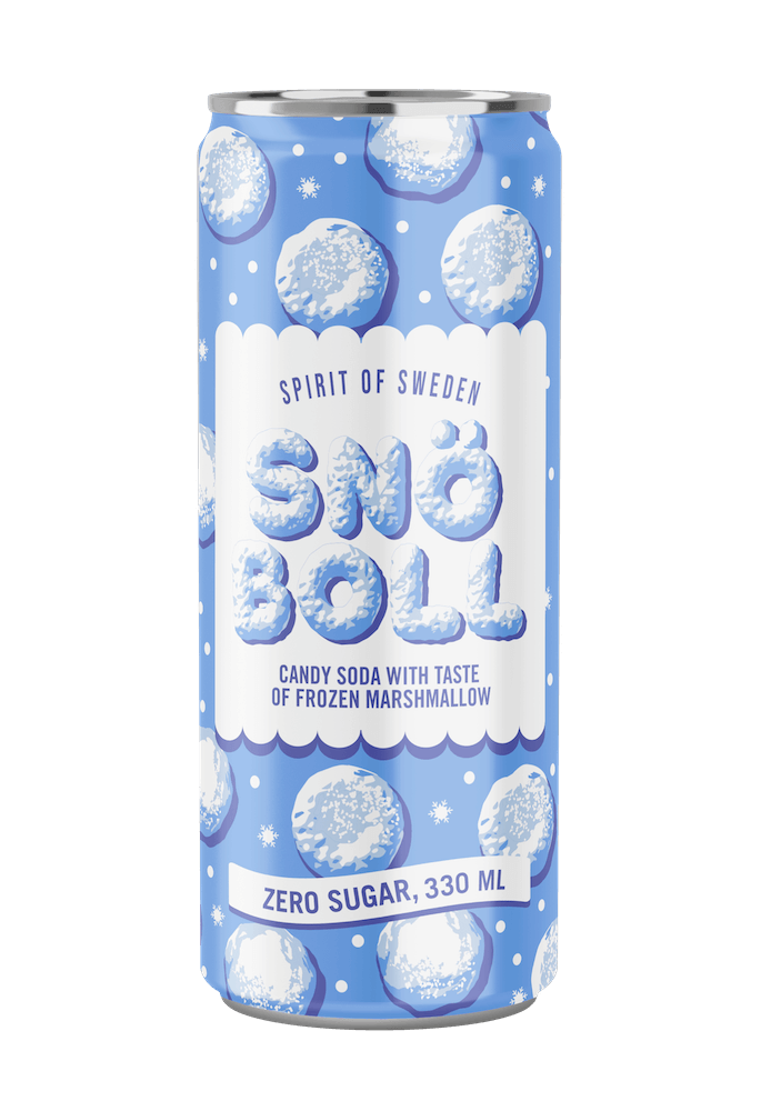 Spirit of Sweden - Snöboll Zero läsk 33cl
