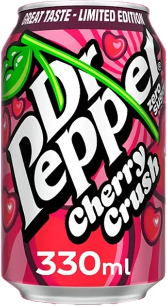 Dr Pepper Zero Cherry Crush 330ml x 24st