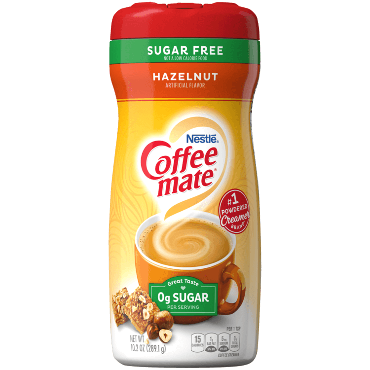 Nestle Coffee-Mate Zero Sugar Hazelnut 289g