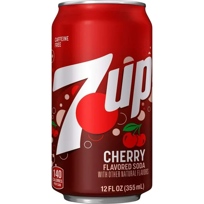 7up Cherry 335ml(BF:2025-09-20)