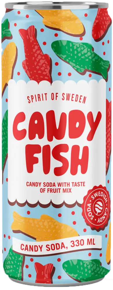 Spirit Of Sweden - Candy Fish Soda 330ml
