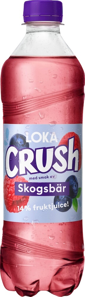 Loka Crush Skogsbär 50cl