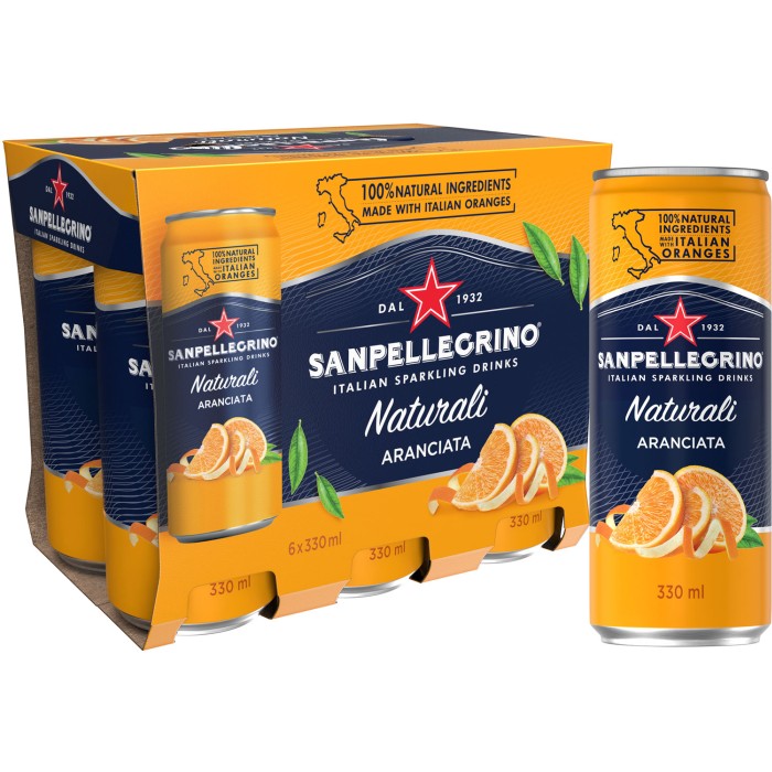 San Pellegrino Aranciata 33cl x 6st