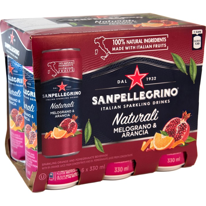 San Pellegrino Melograna & Aranicia 33cl x 6st