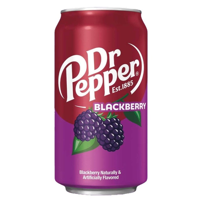 Dr Pepper Blackberry 355ml(BF:2025-10-14)