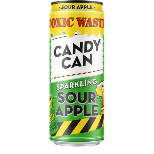 Candy Can Soda Toxic Waste Sour Apple 33cl