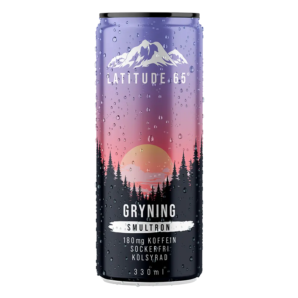 Latitude 65 Gryning - Smultron 330ml x 24st