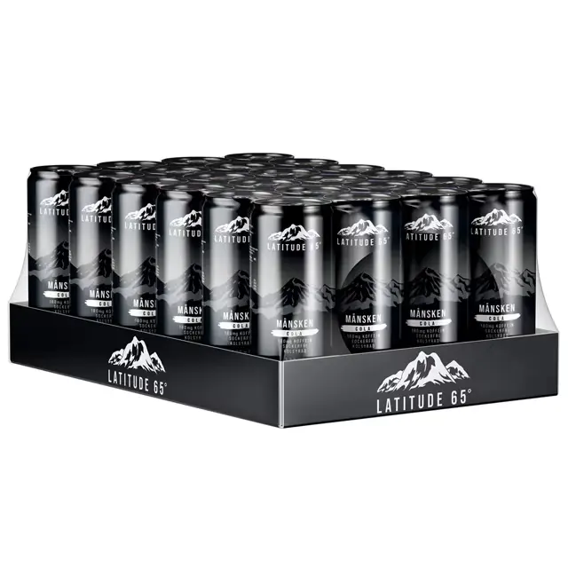 Latitude 65 Månsken - Cola 33cl x 24st