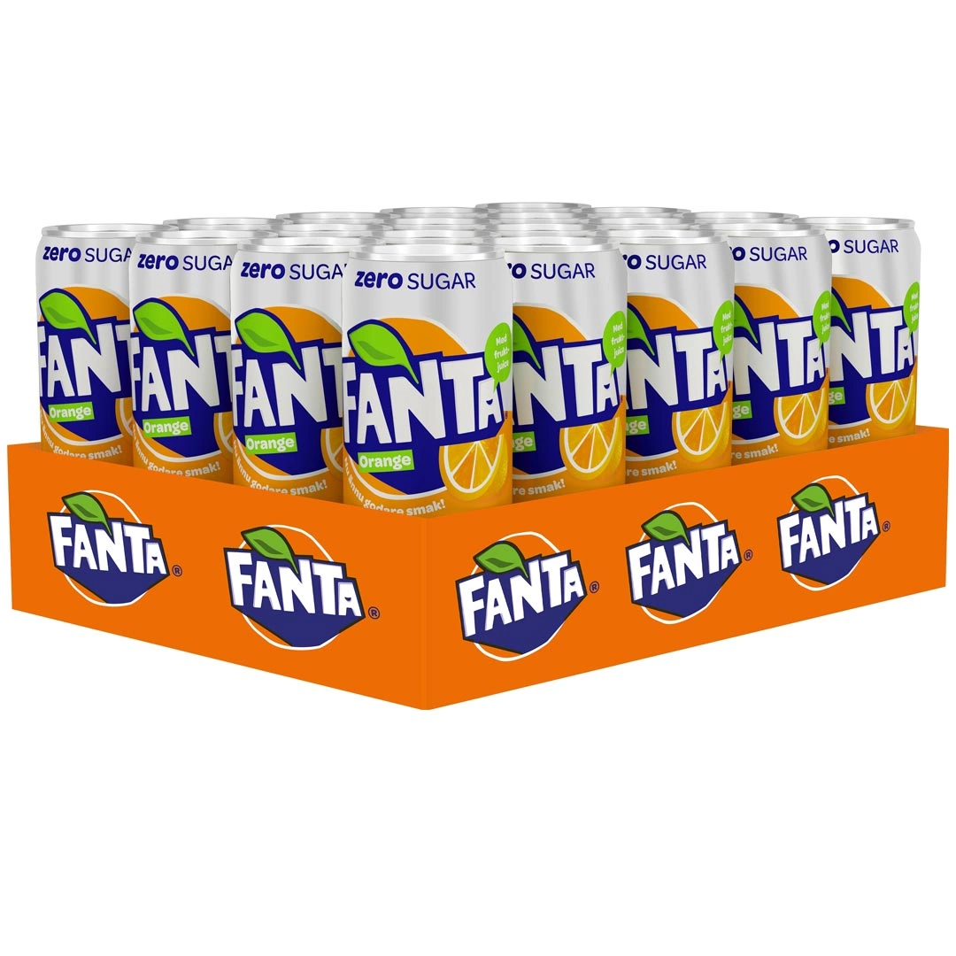 Fanta Zero Orange 33cl x 20st