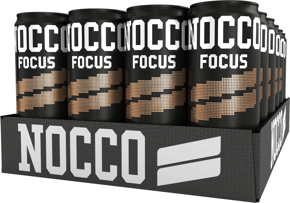NOCCO Focus Cola 33cl x 24st (helt flak)