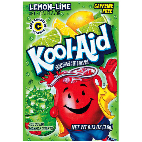 Kool-Aid Soft Drink Mix - Lemon Lime 6g