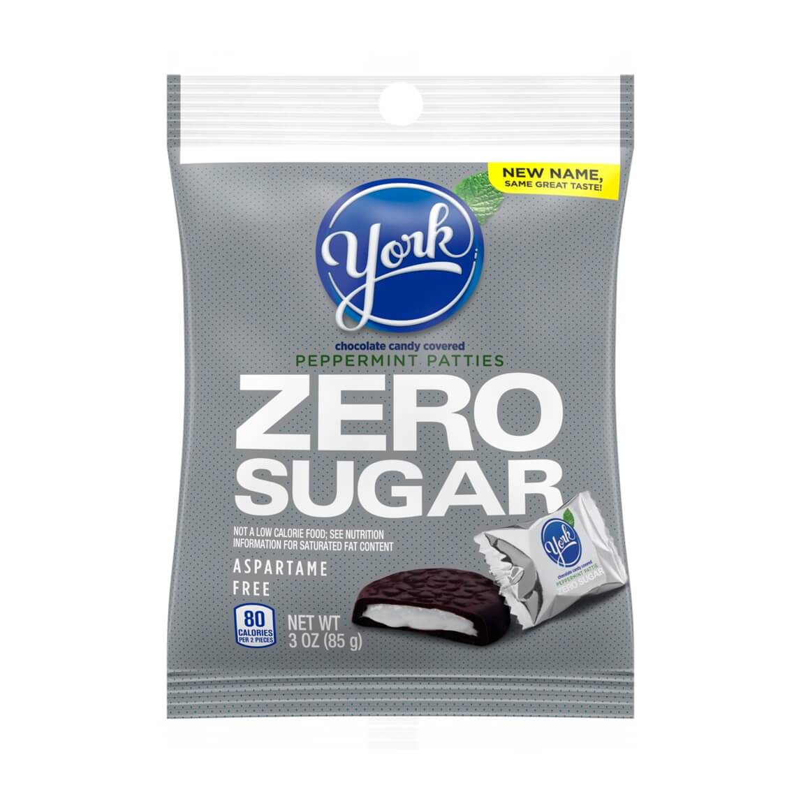 York Zero Sugar Peppermint Patties 85g