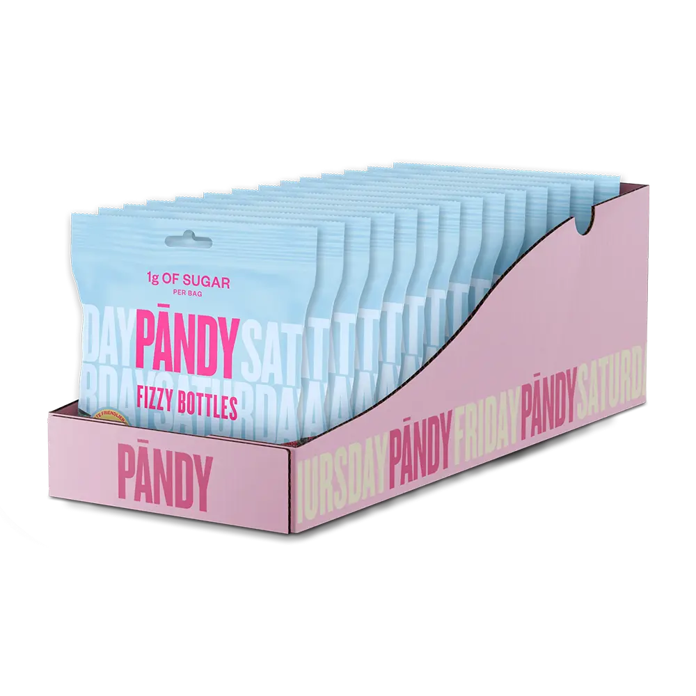 Pandy Candy Fizzy Bottles 50g x 14st
