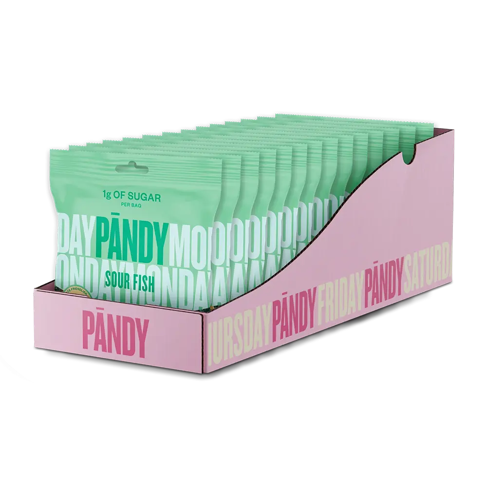 Pandy Candy Sour Fish 50g x 14st