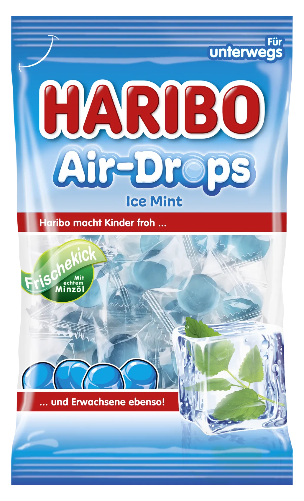 Haribo Air-Drops Ice Mint 100g