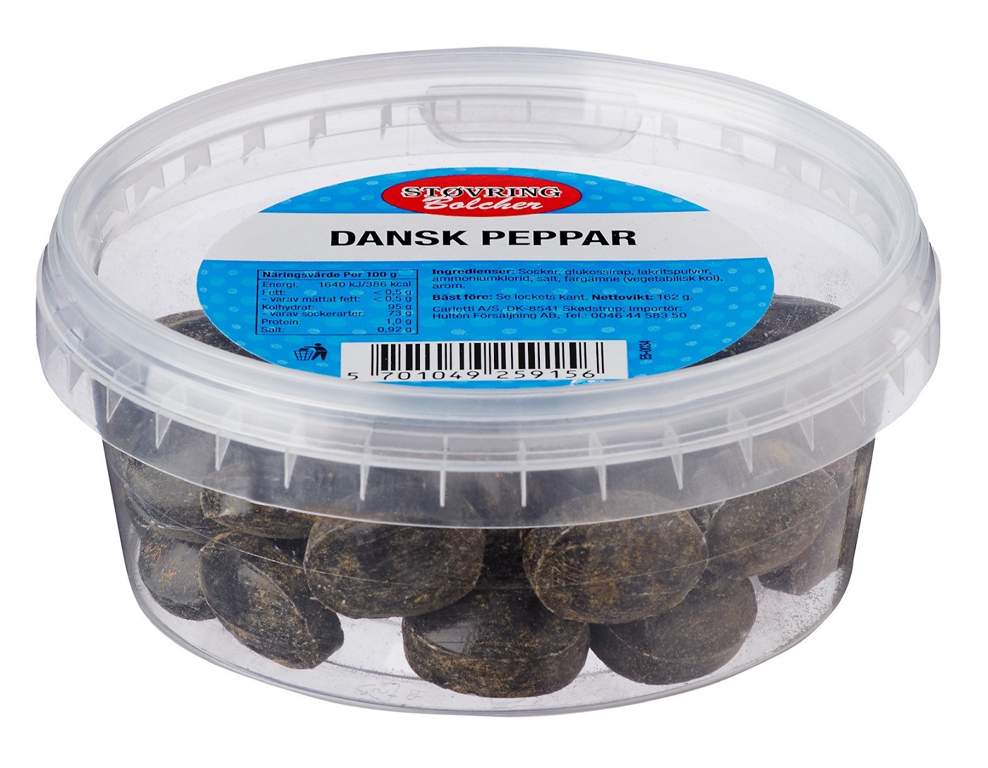 Stövring Dansk Peppar 162g (BF: 2025-06-27)