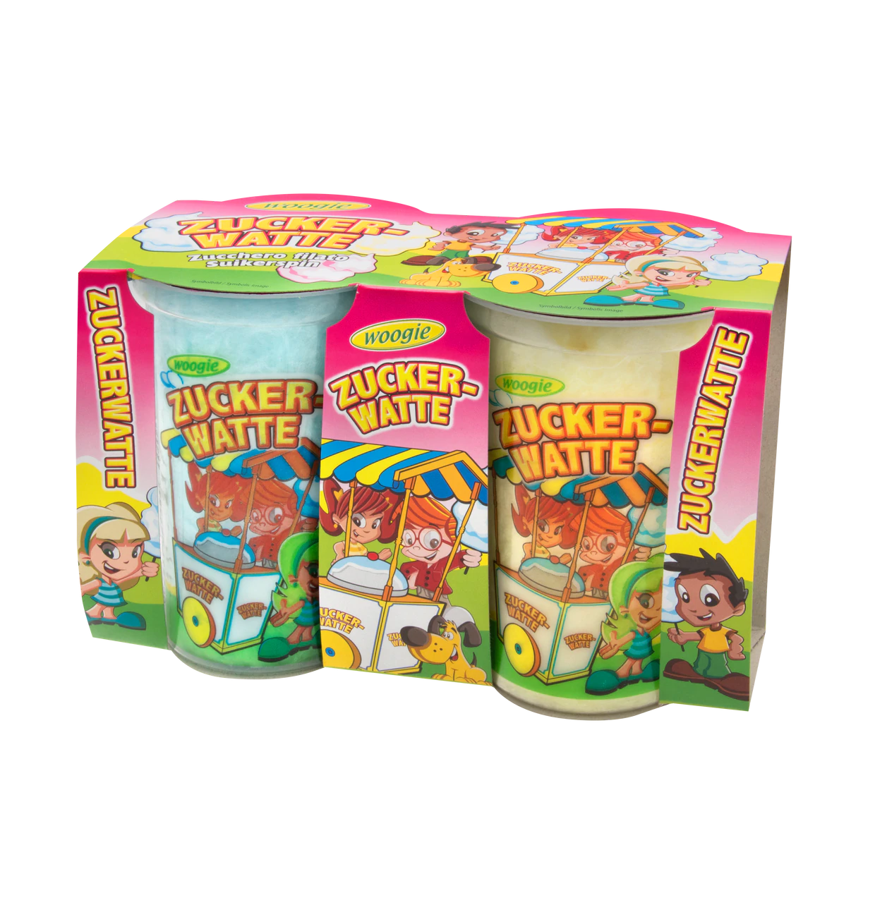 Woogie Sockervadd 2-Pack (40g)