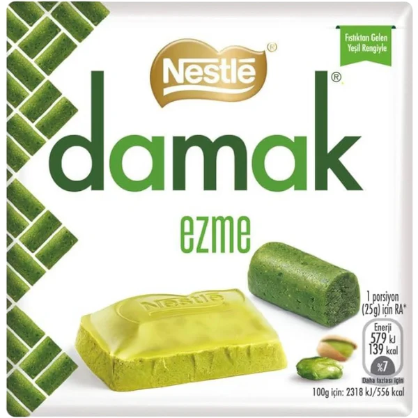 Nestle Damak Ezme Pistachio Cream Chocolate 55g
