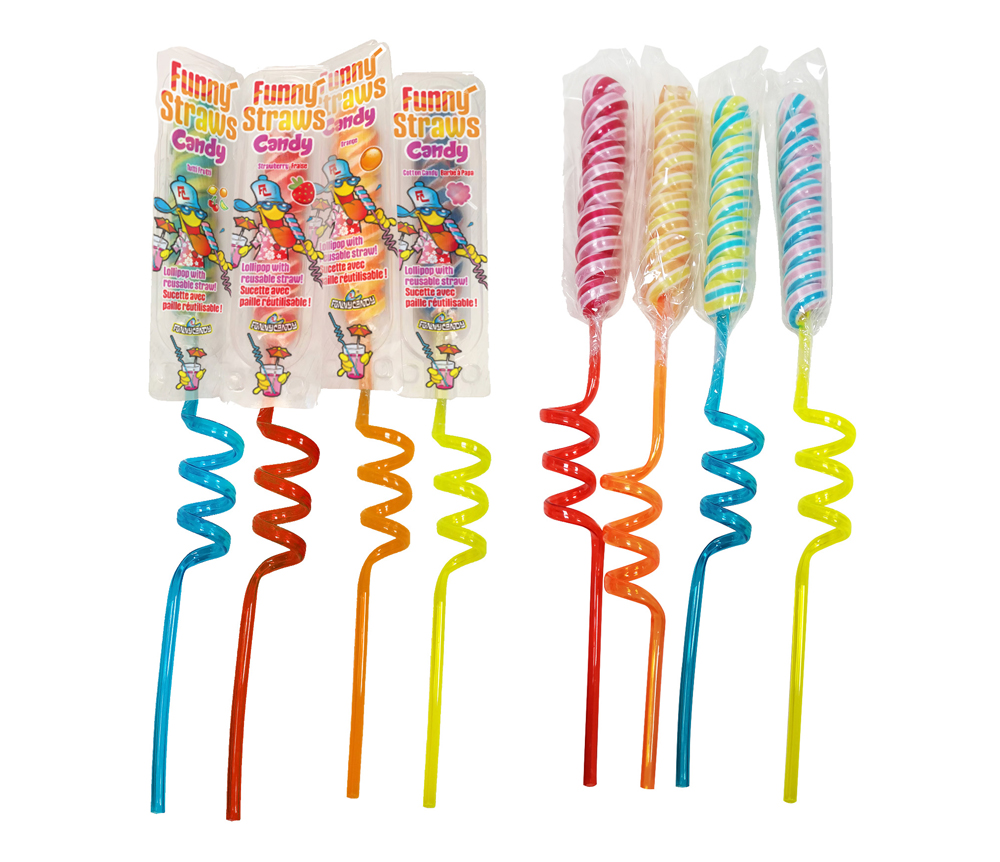 Funny Straws Candy 40g (1st)
