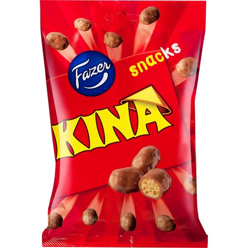 Fazer Kina Snacks Röd 160g