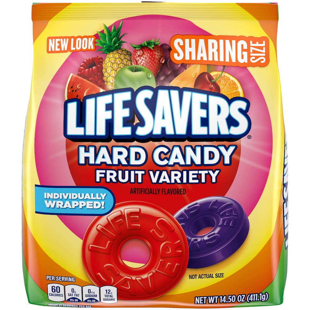 Lifesavers Hard Candy Fruit Variety 411g