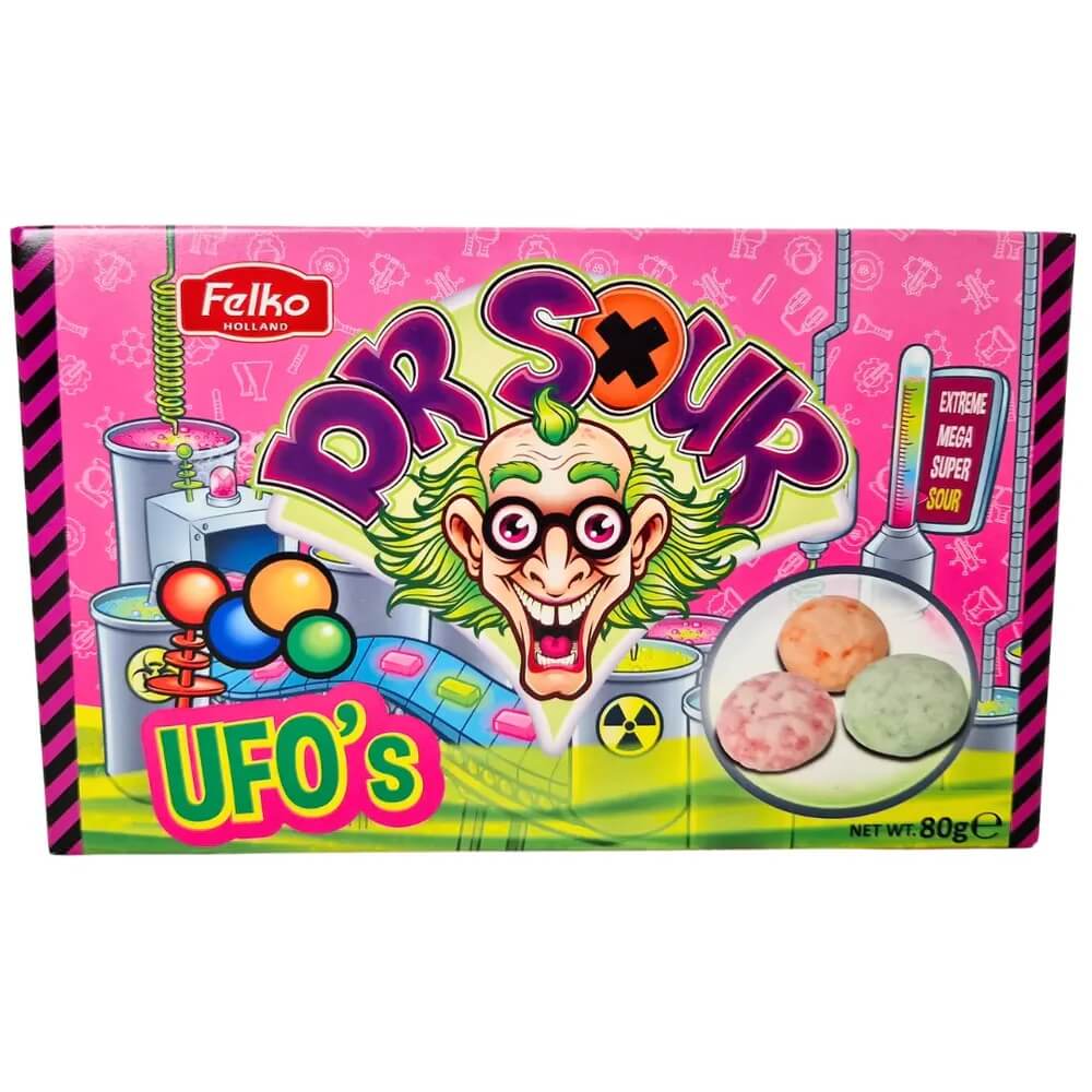 Dr Sour Ufos 80g