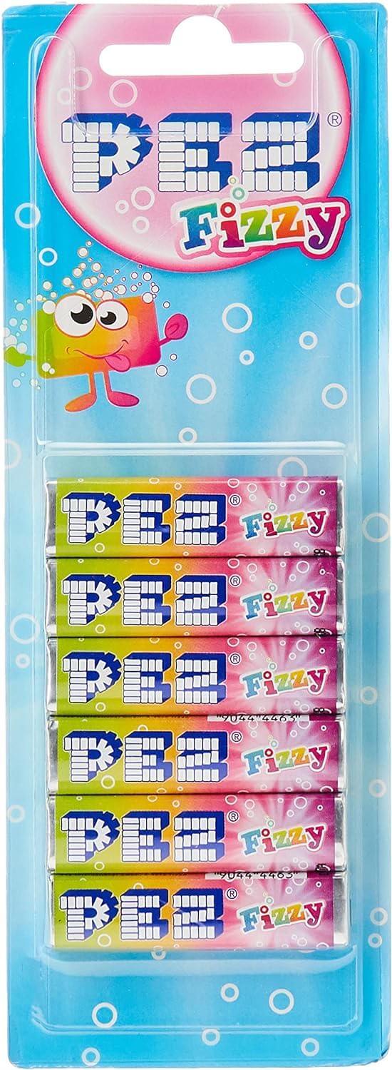 PEZ Refill Fizzy 6-pack 51g
