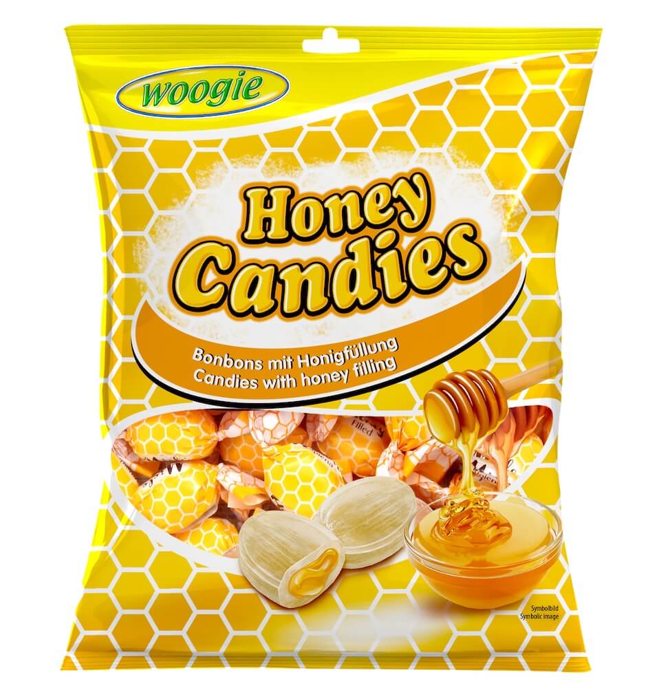 Woogie Honey Candies 150g
