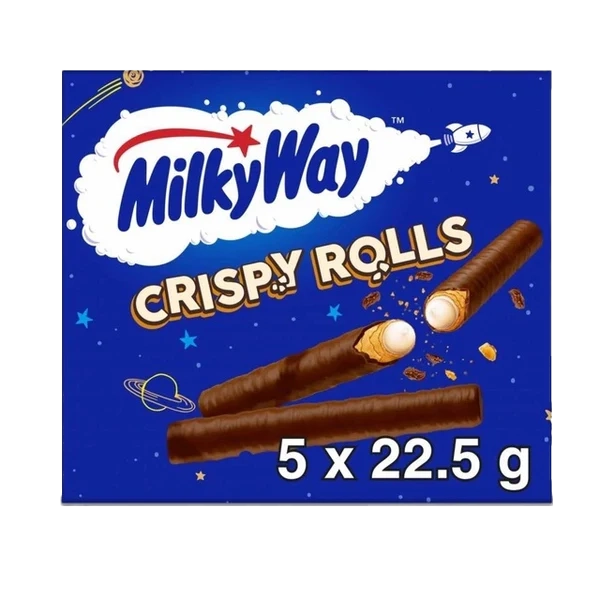 Milkyway Crispy Rolls 5-Pack 112g