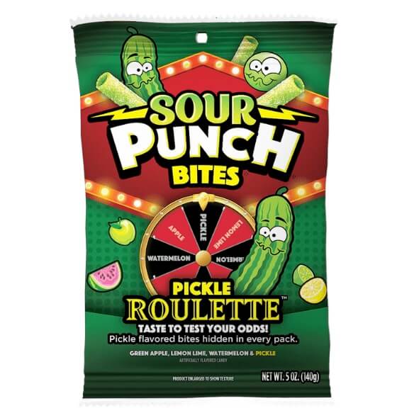 Sour Punch Pickle Roulette 142g