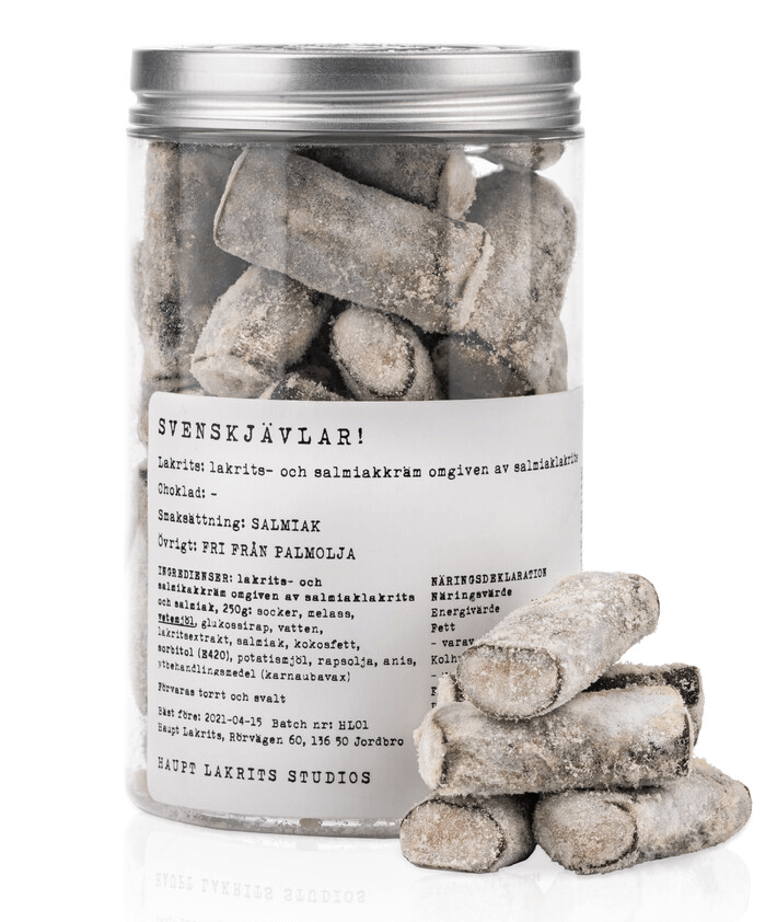 Haupt Lakrits - Svenskjävlar! 250g
