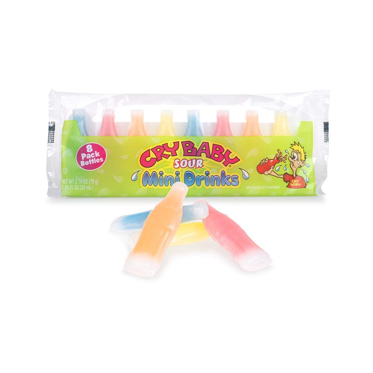 Cry Baby Sour Mini Drinks 8-Pack 79g x 12st