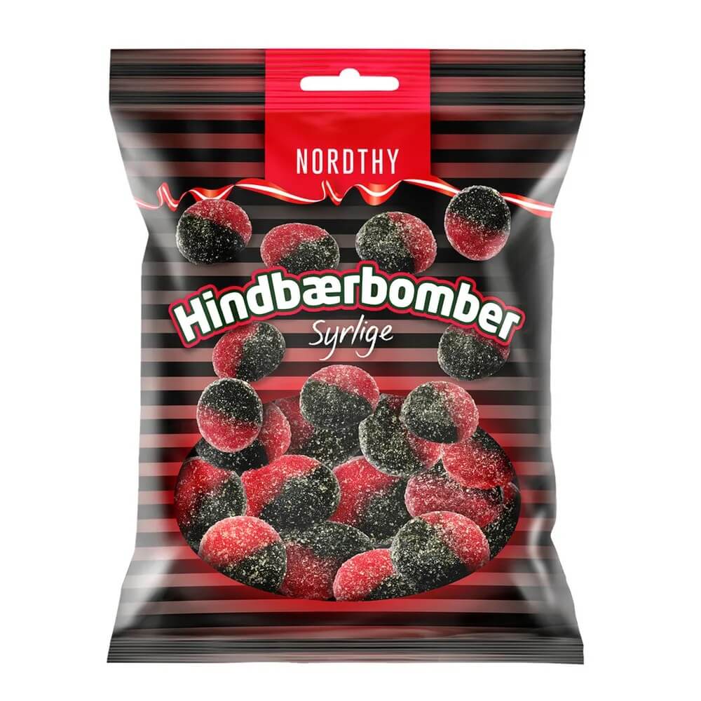 Nordthy Hallonbomber 170g