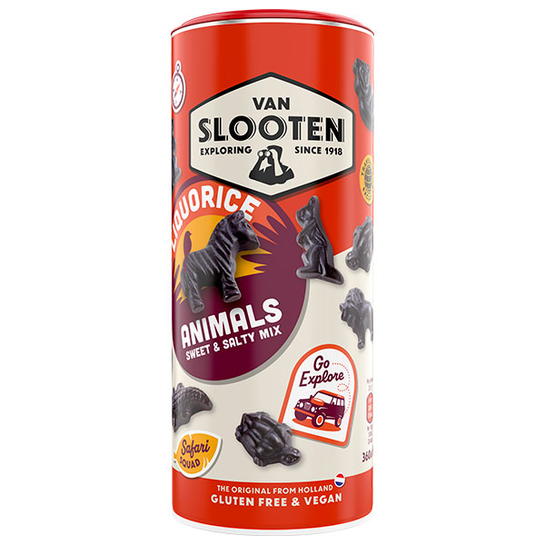 Van Slooten Licorice Animals 225g