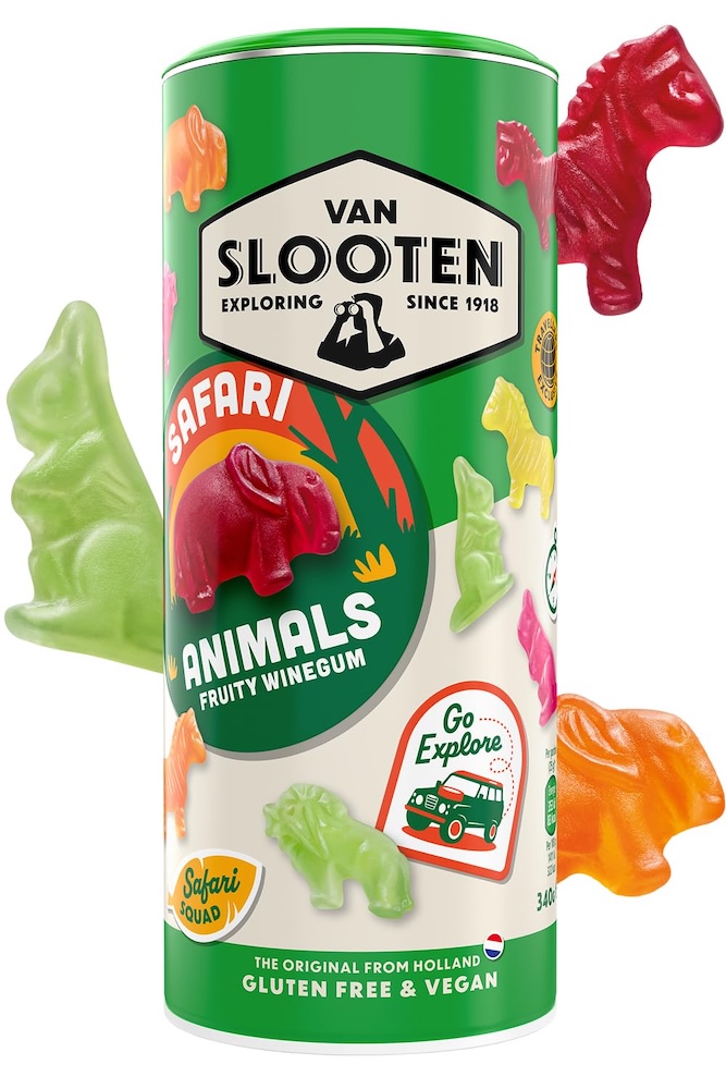 Van Slooten Safari Animals 210g
