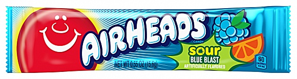 Airheads Bar Sour Blue Blast 15,6g