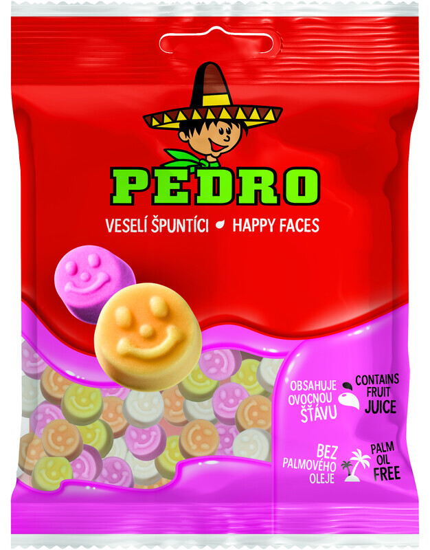 Pedro Happy Faces 80g