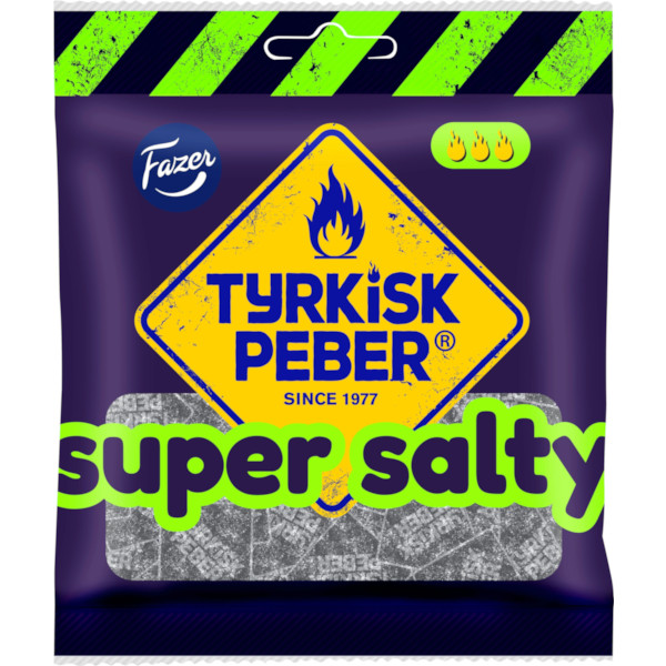 Tyrkisk Peber Super Salty 80g
