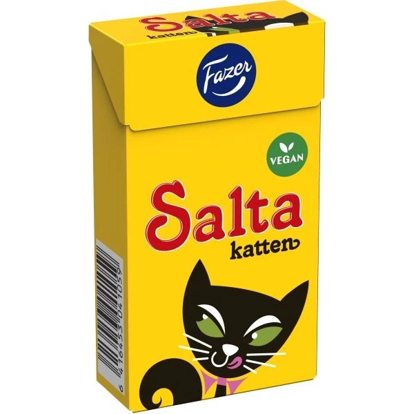 Fazer Salta Katten Tablettask 38g x 20st
