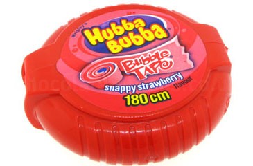 Hubba Bubba Tape Strawberry 56g