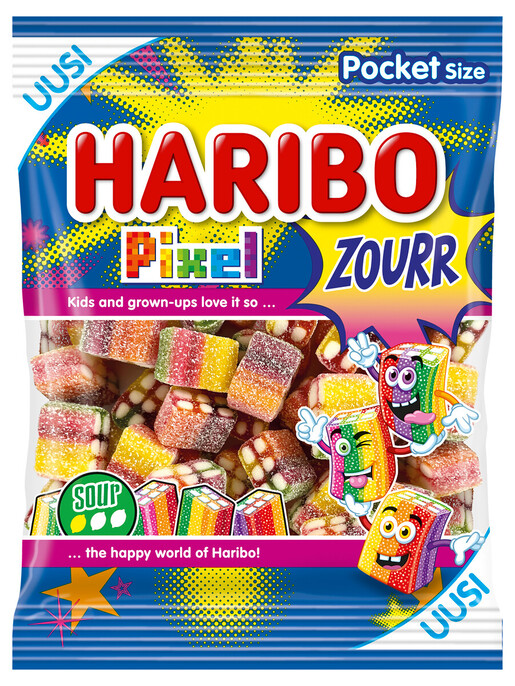 Haribo Pixel Zourr 80g
