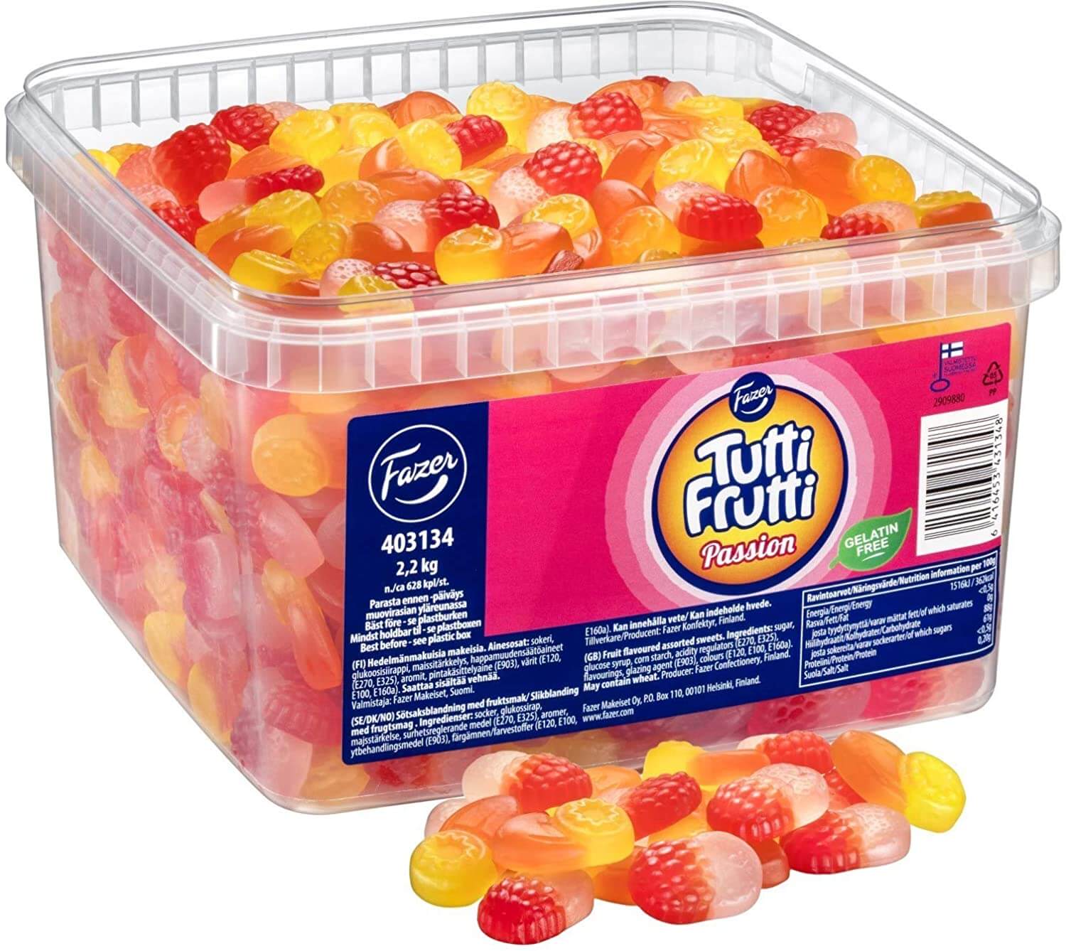Fazer Tutti Frutti Passion 2.2kg