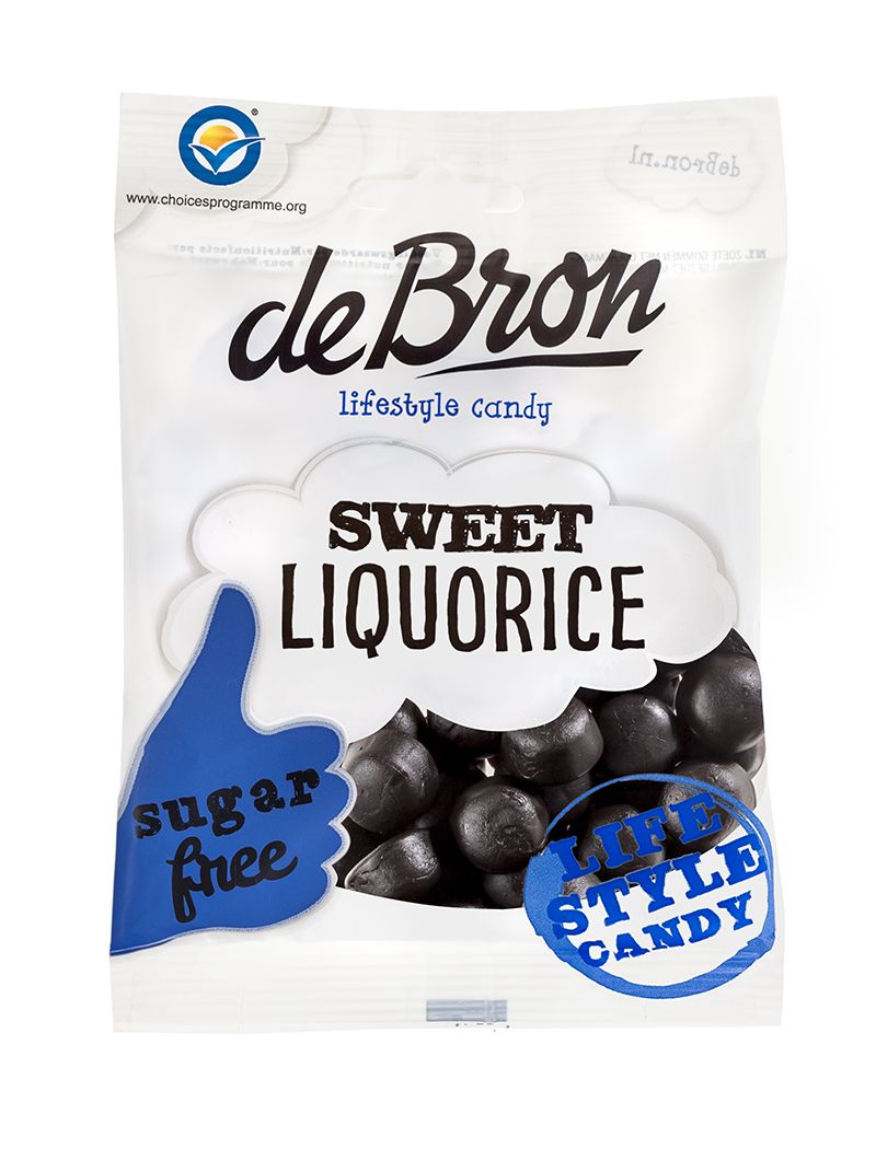 de Bron Sweet Liquorice Sockerfri 100g