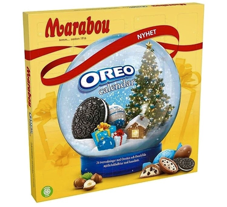 Marabou Oreo Adventskalender 275g