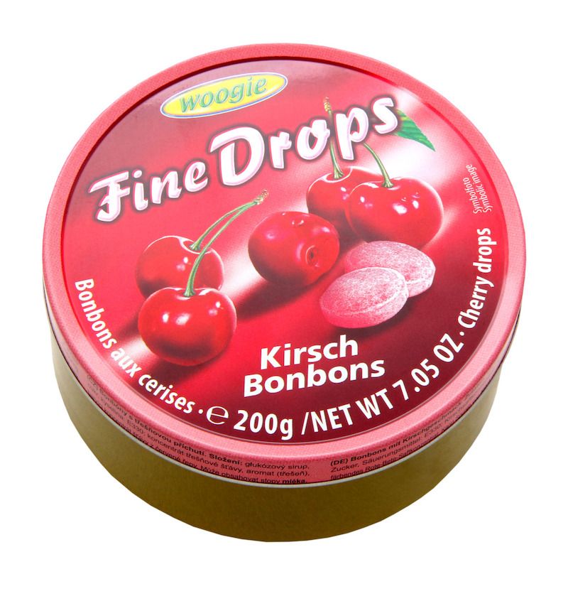 Woogie Fine Drops - Cherry 200g