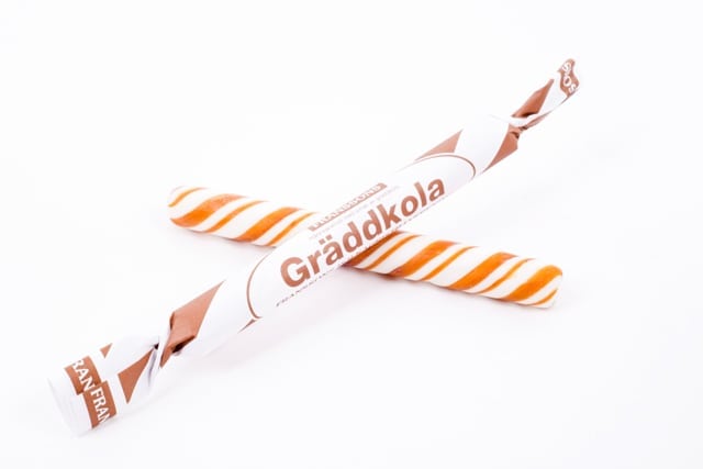 Franssons Polkagris Gräddkola 50g