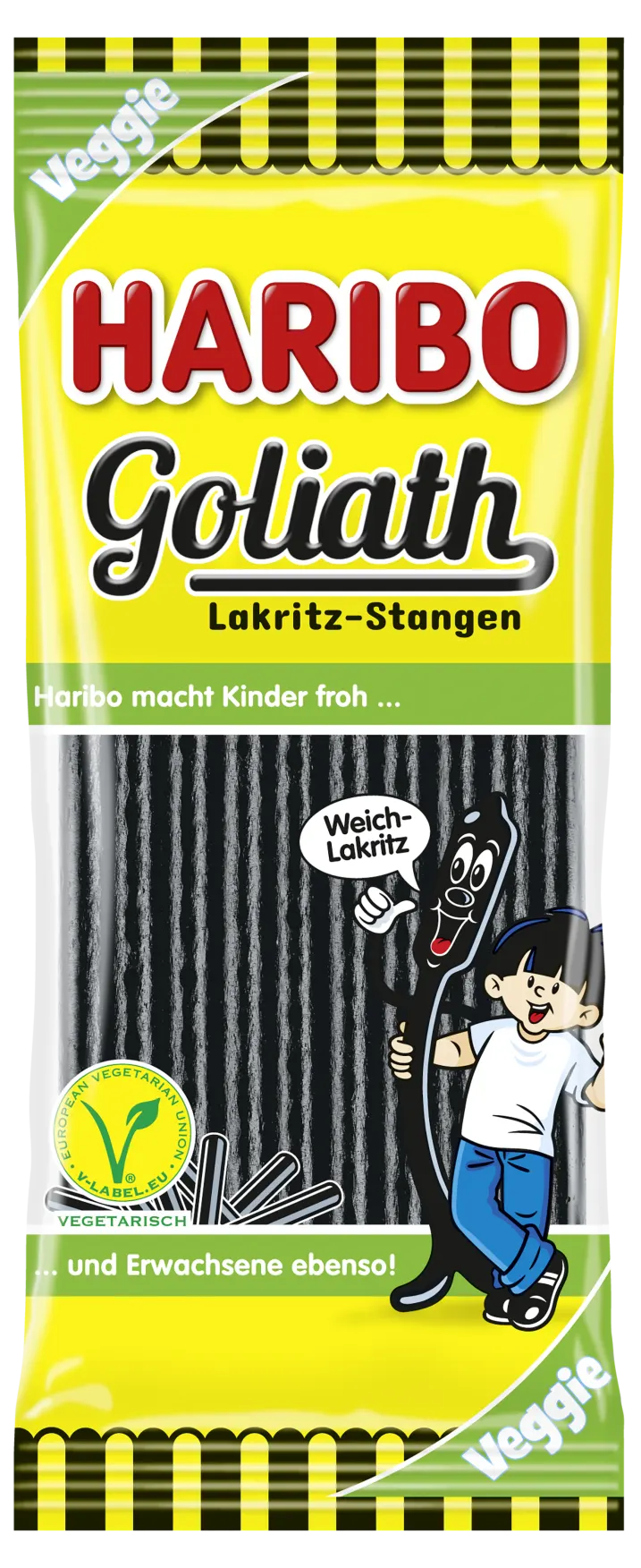 Haribo Goliath Lakritzstangen 125g