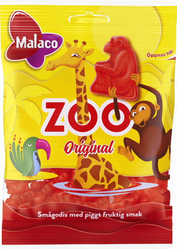 Malaco Zoo Godis 95g